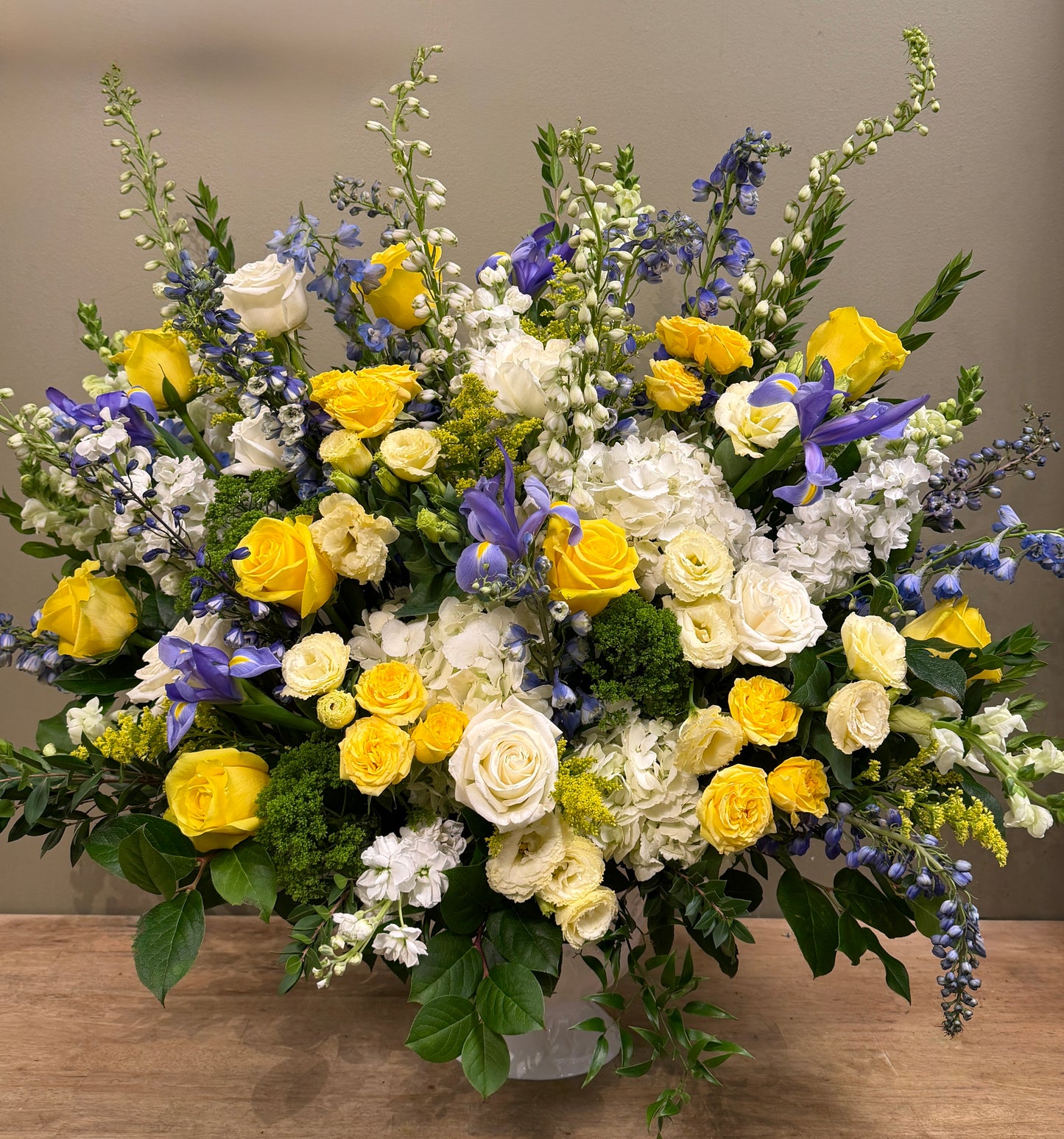 Pedestal Vase Arrangement IV