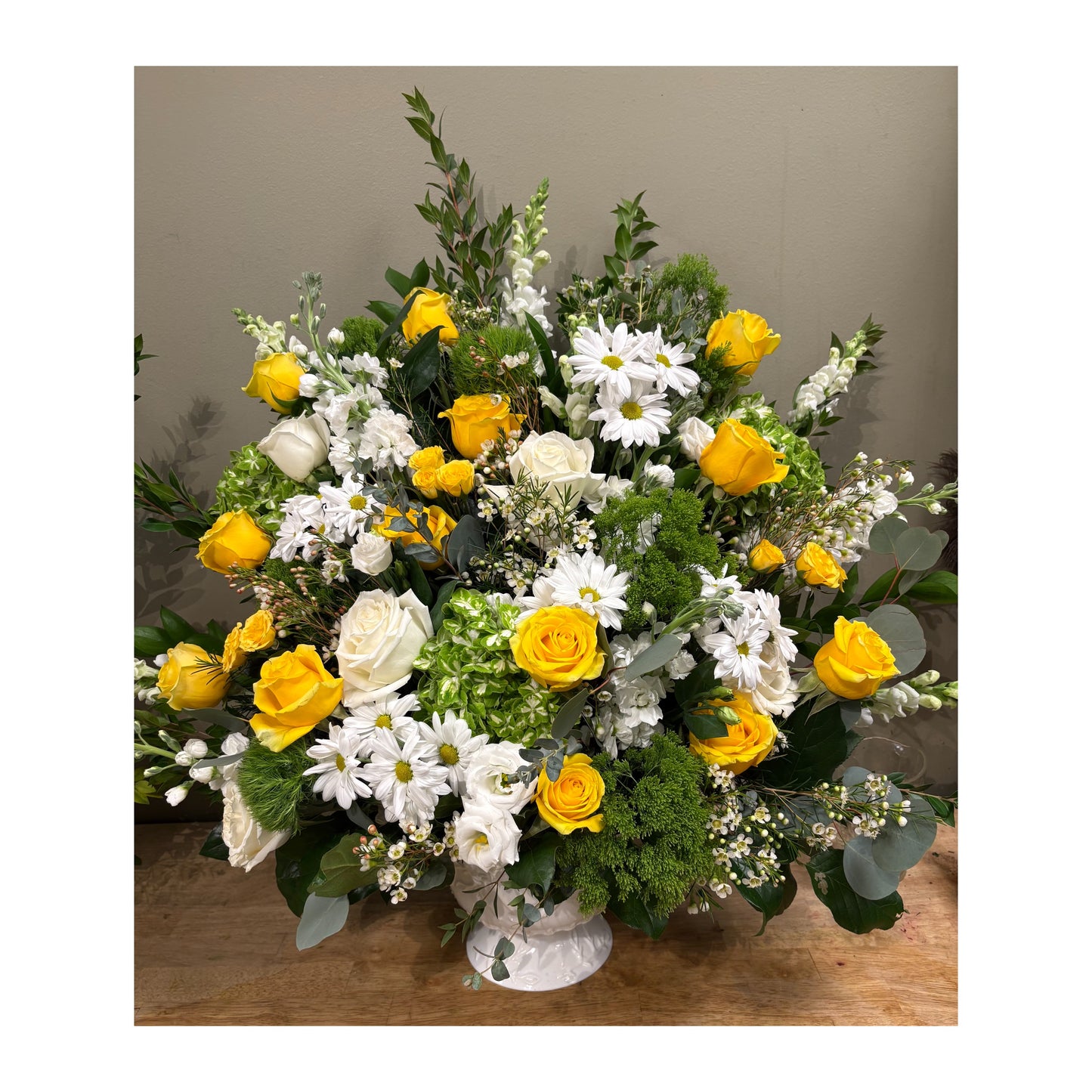 Pedestal Vase Arrangement I