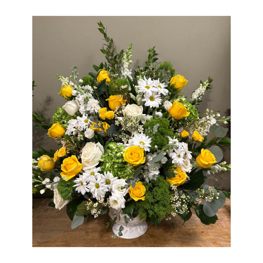Pedestal Vase Arrangement I