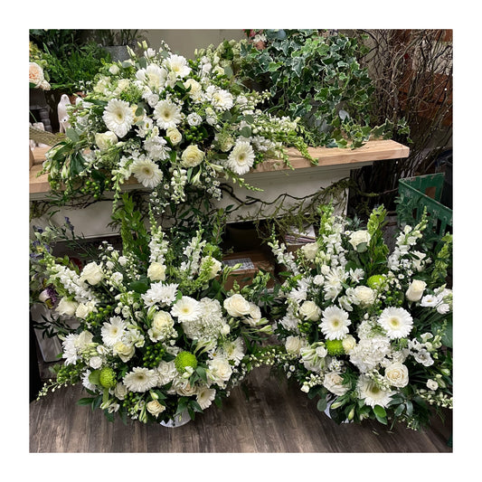 Casket Spray & Pedestal Vase Arrangements
