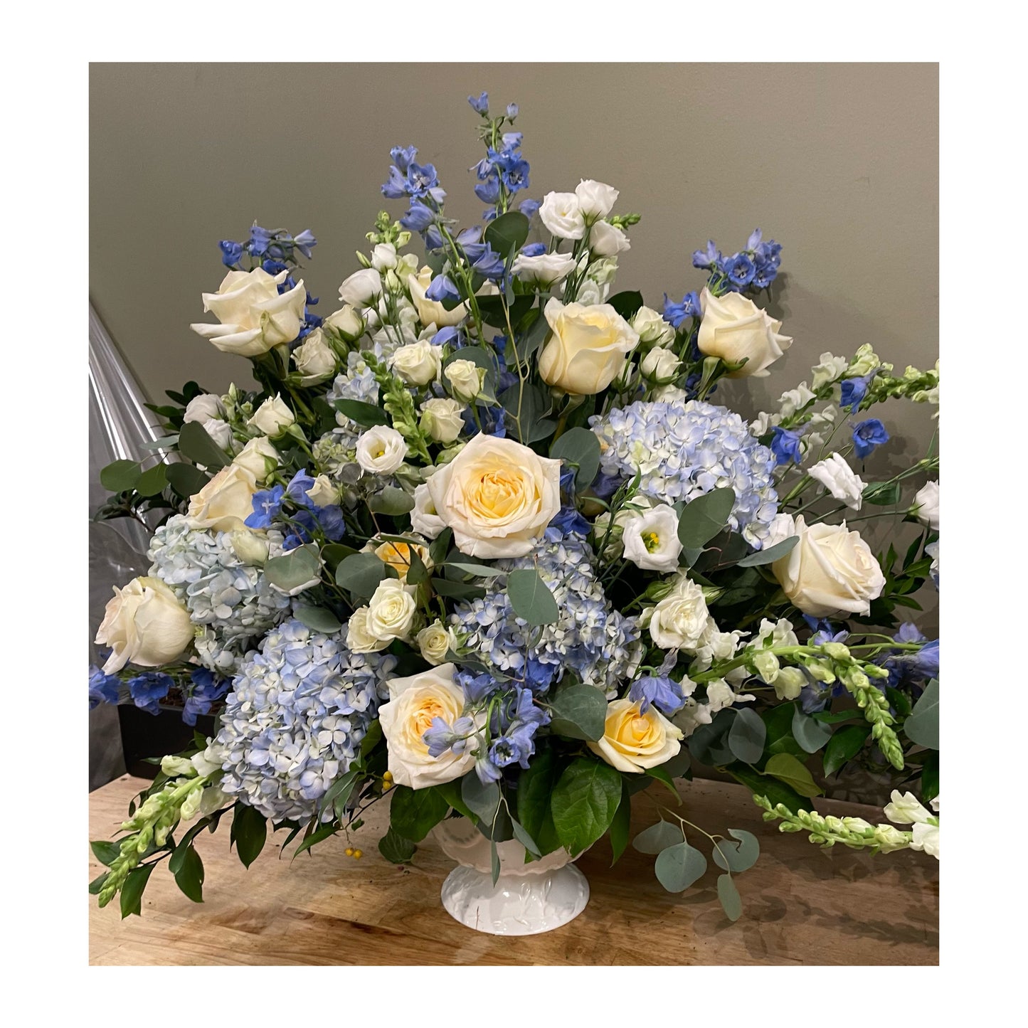 Pedestal Vase Arrangement II